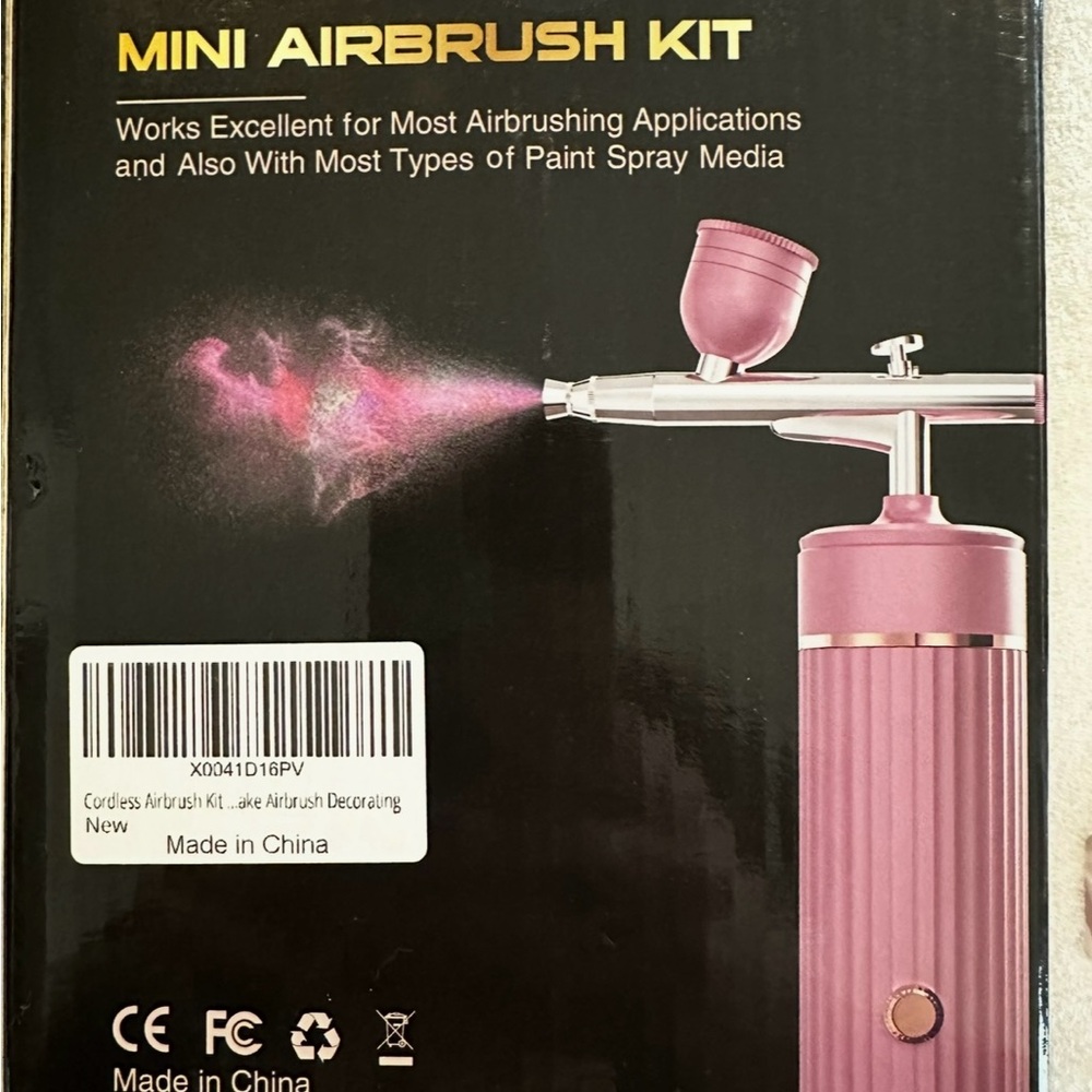 Mini Airbrush Kit in Pink